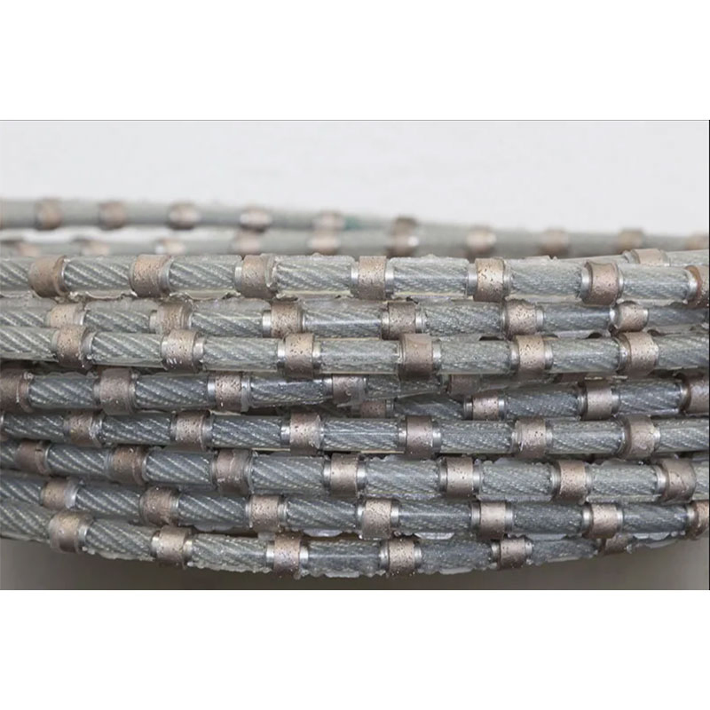 Stability Diamond Bead Cutting of Marble or Granite Wire Saw