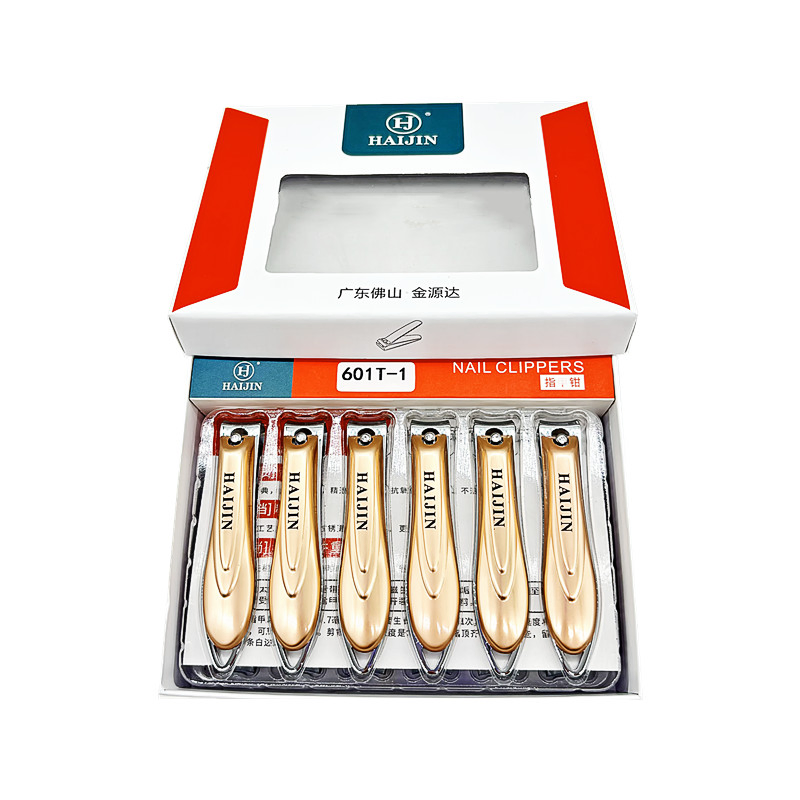 Hj 601t-1 Men′ S Nail Clippers Pedicure Tools Large Flat Edge Sharp Home Nail Cutter Wholesale
