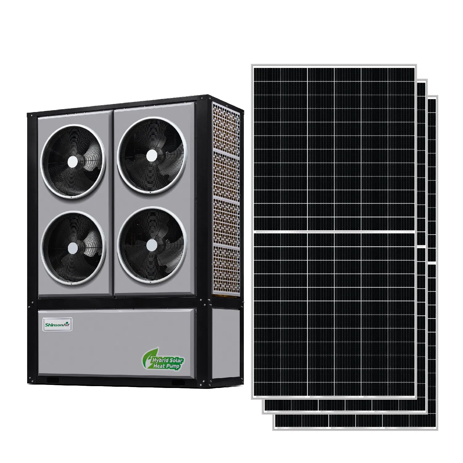 Monobloc Graded-Storage Quiet Solar Water Heater Heat Pump