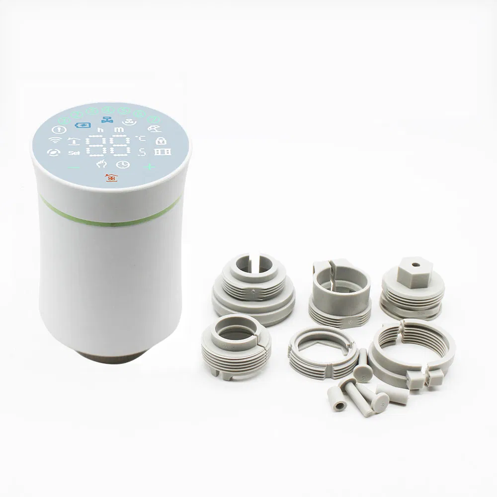 WiFi Zigbee Smart Programmable Thermostat Radiator Valve Temperature Controller Water Heating Trv