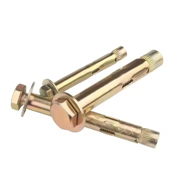 Carbon Steel Galvanized M6 M8 M10 M16 M24 Expansion Wedge Anchor Bolt Concrete Expansion Heavy Duty Wall Wedge