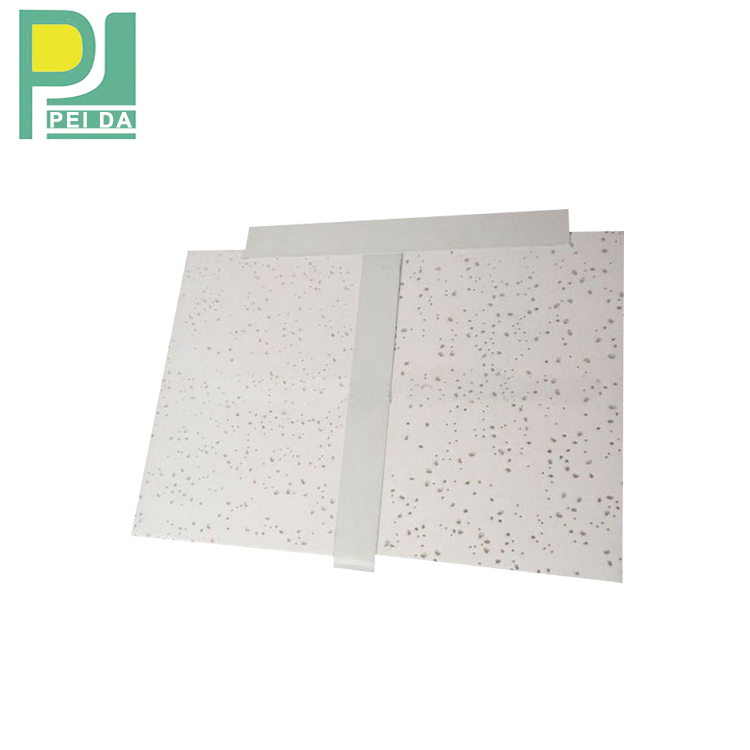 Ceiling Tiles 12mm Mineral Fiber Planks with Square Edge