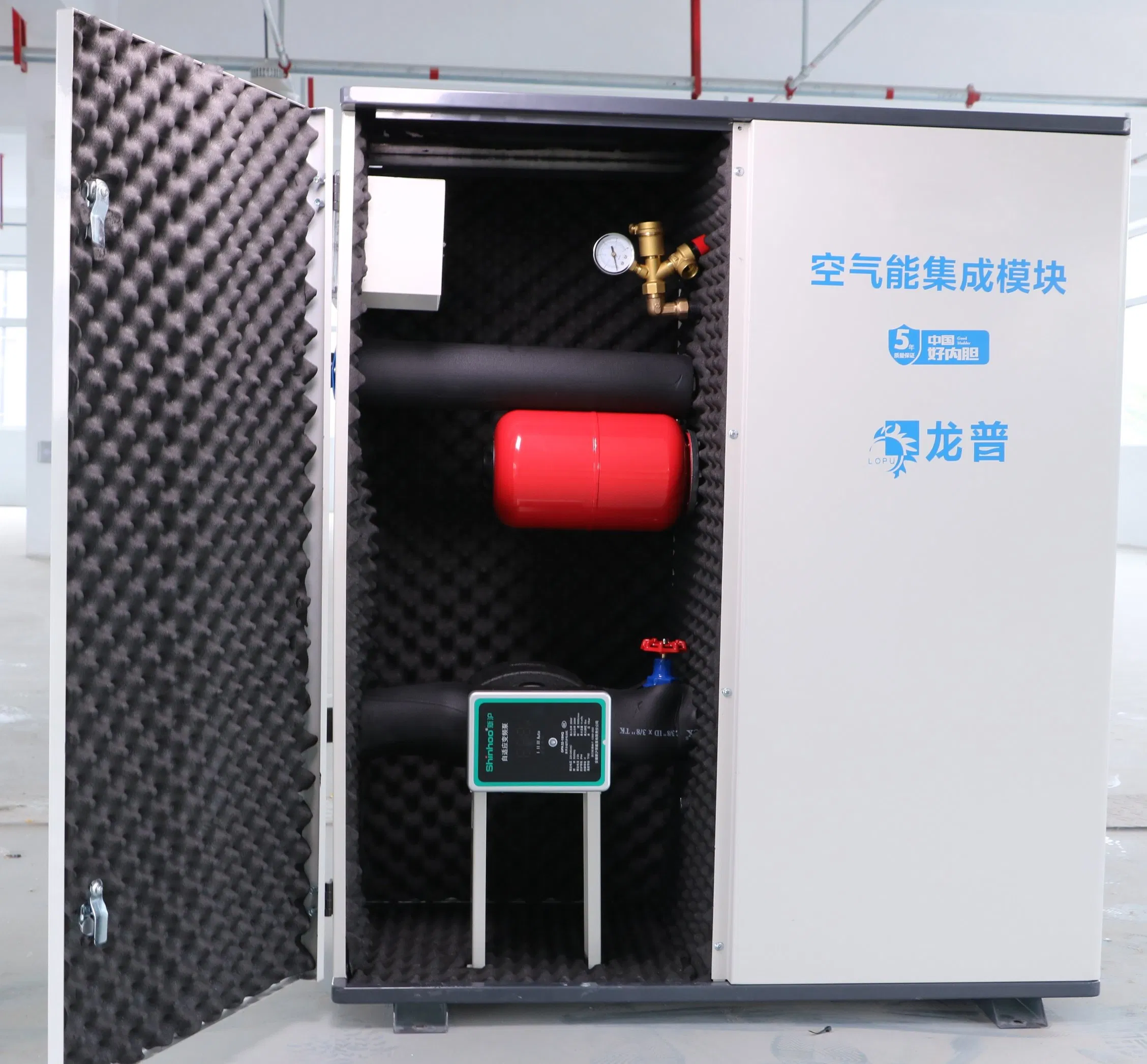 Advanced Heat Pump Auxiliary Unit with Integrated Hydraulic Module