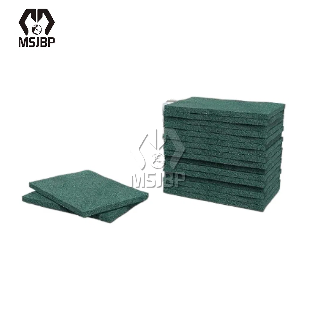 Msjbp Nylon Scouring Pad China Manufacturers 320# 7802 Non Woven Abrasive Pad for Cleaning or Polishing