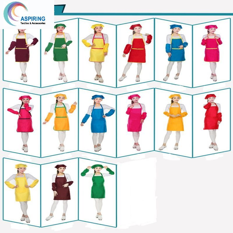 Kids Aprons and Chef Hats, Kids Cooking Apron Set
