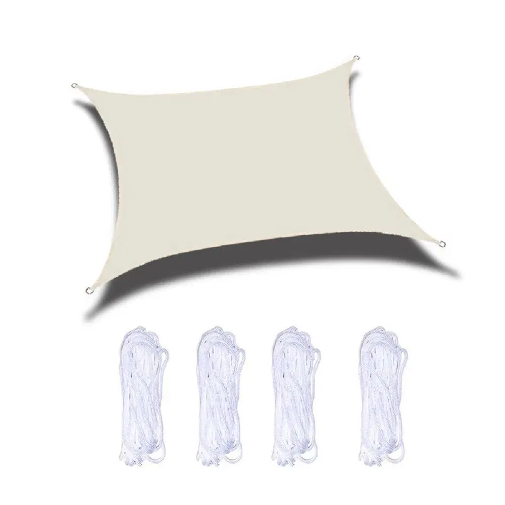 Square Awnings Sunshade Canopy Waterproof Sail Shade Polyester Oxford Fabric Bl17917