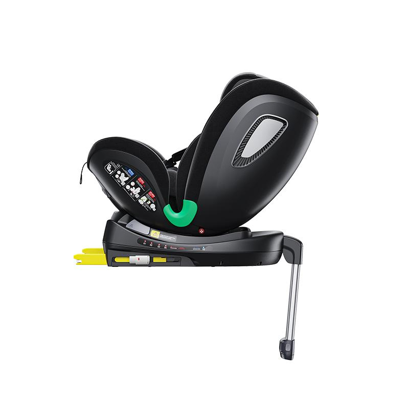 R129 Foldable Support Leg Isofix Seats Top-Tether Baby Car Seat 360 Degree