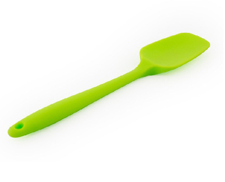 Food Grade Kitchenware Easy Clean Silicone Baby Soup Rice Salad Spoon