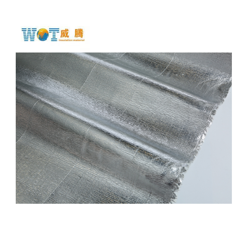 Al-Ht2025 0.75mm Aluminized Fiberglass Cloth