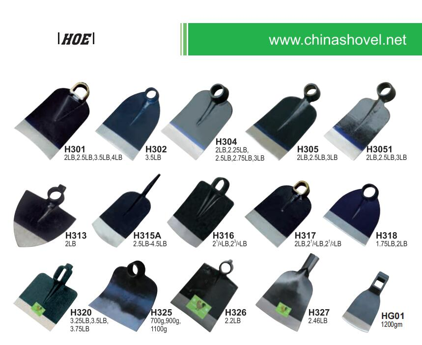 Railway Steel Garden Hoe Head Digging Hoe