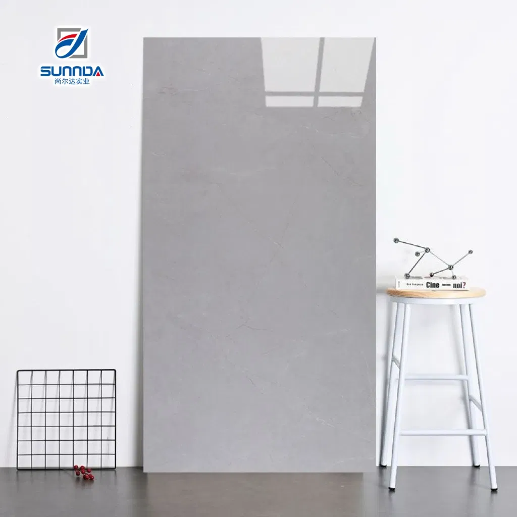 Glazed Polished Porcelain Tiles Marble Stone Designs Glossy Surface 600X600 600X1200