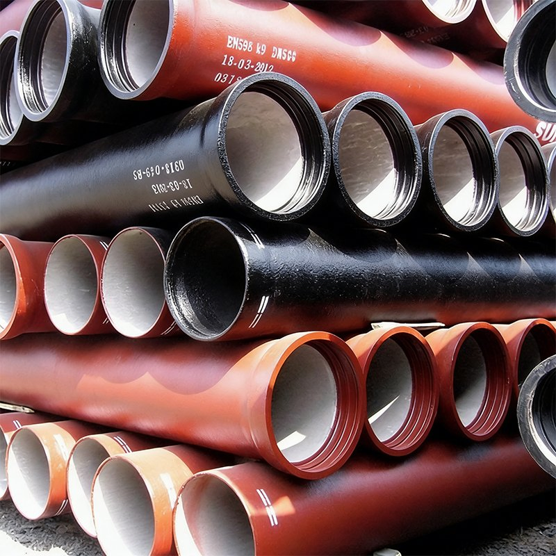 Factory High-Strength Flexible and Durable High Pressure ISO2531 En598 300mm 1200mm 1400mm K9 Ductile Iron Pipe