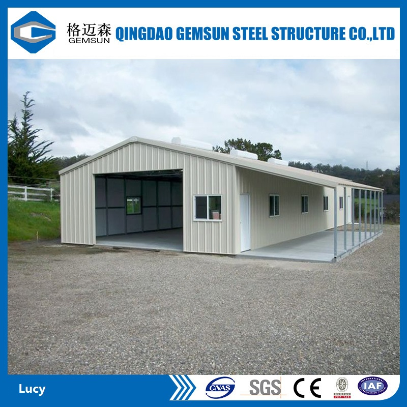 H-Section Column/Beam Light Steel Building/Workshop/Office/Warehouse