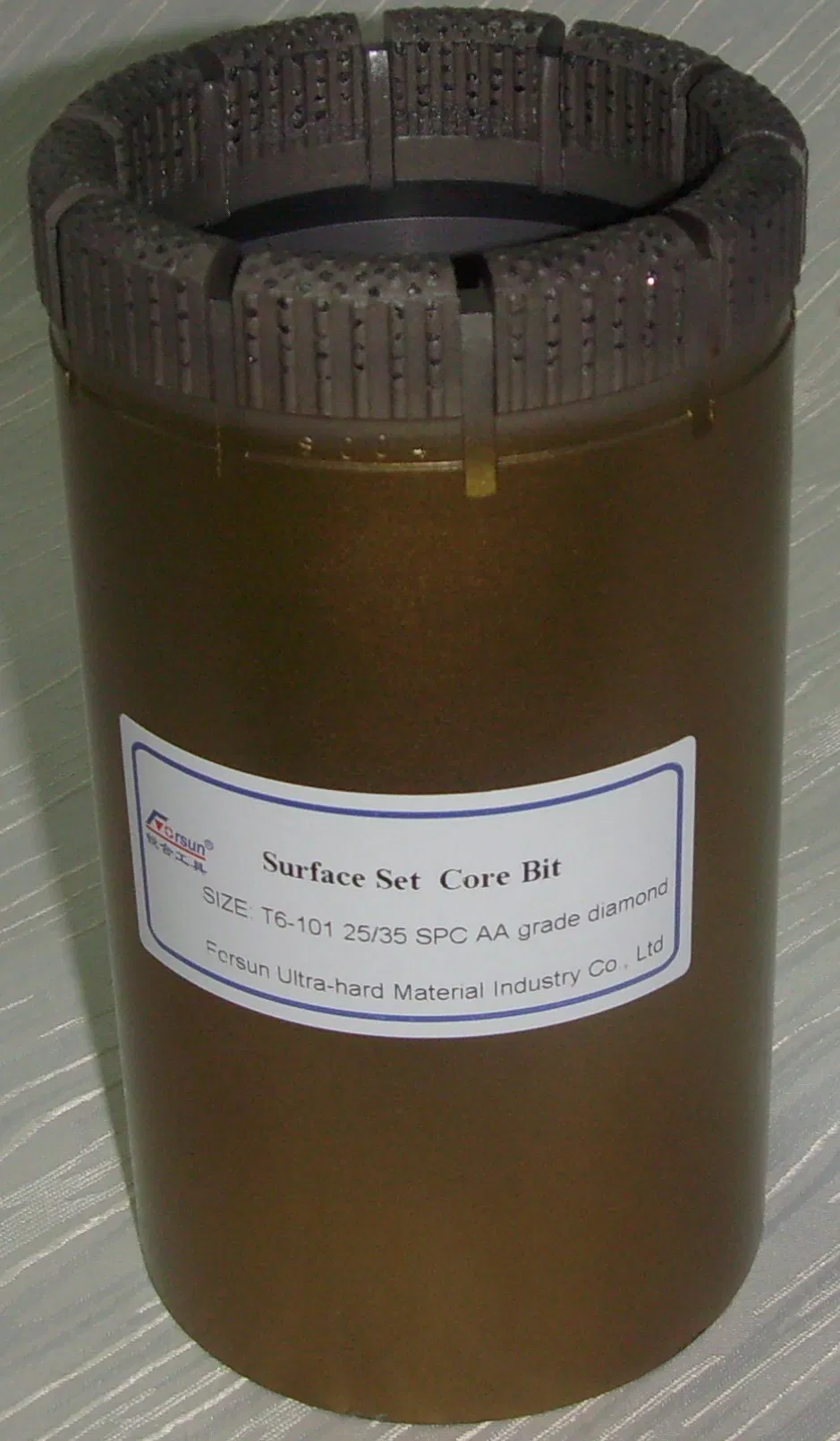 T6-101 Suface Set Diamond Core Drill Bit