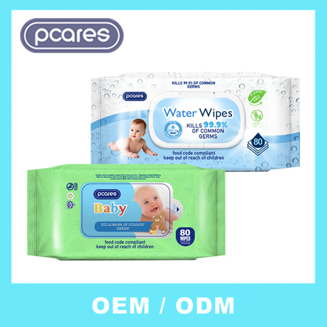 Hypoallergenic Aqua Baby Wipes for Pure Water & Non-Toxic Formula