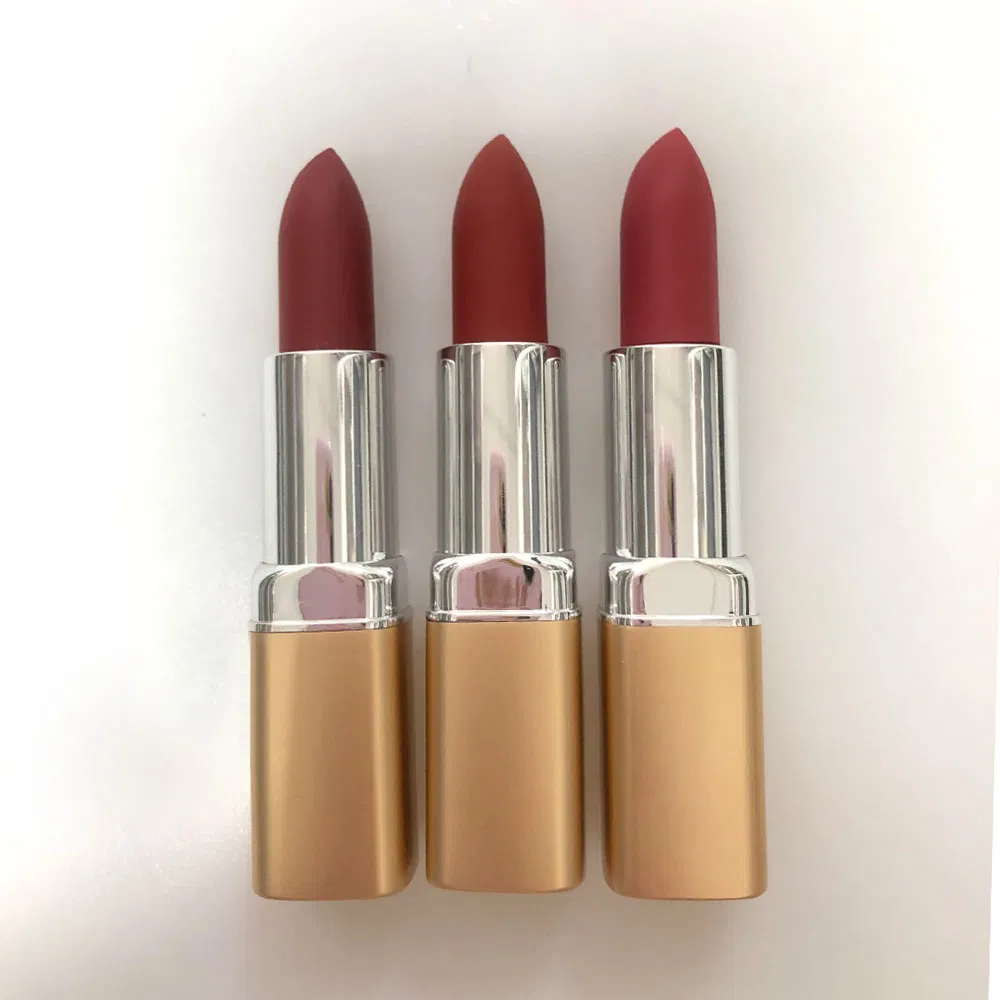 Make Your Own Cosmetics Makeup 35 Colors Lip Stick Vegan Custom Waterproof Matte Private Label Lipstick Sample Free Lipsticks