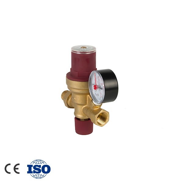 Hpfv02 with Gauge, Auto Filling Valve, Pressure Reduce Valve, Pre-Adjustable Filling Valve, Filling Valve, Brass Filling Valve, Pressure Control Valve