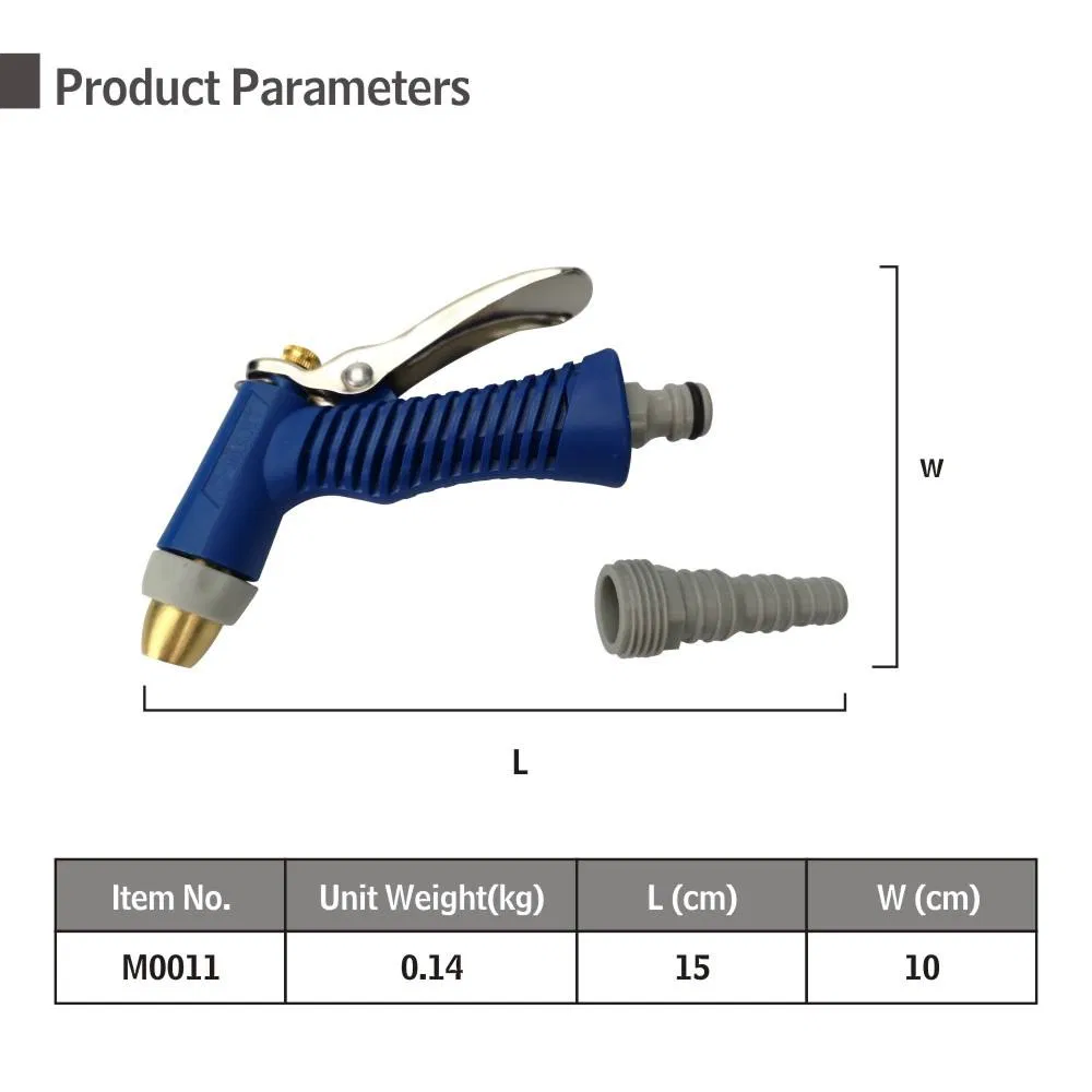 Suitablespray Brass Hosenozzle for All 13mm Water Faucet with or Without Threads