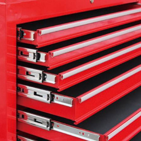 Red Tools Affordable Steel Chest Tool Box Roller Cabinet 7 Drawers
