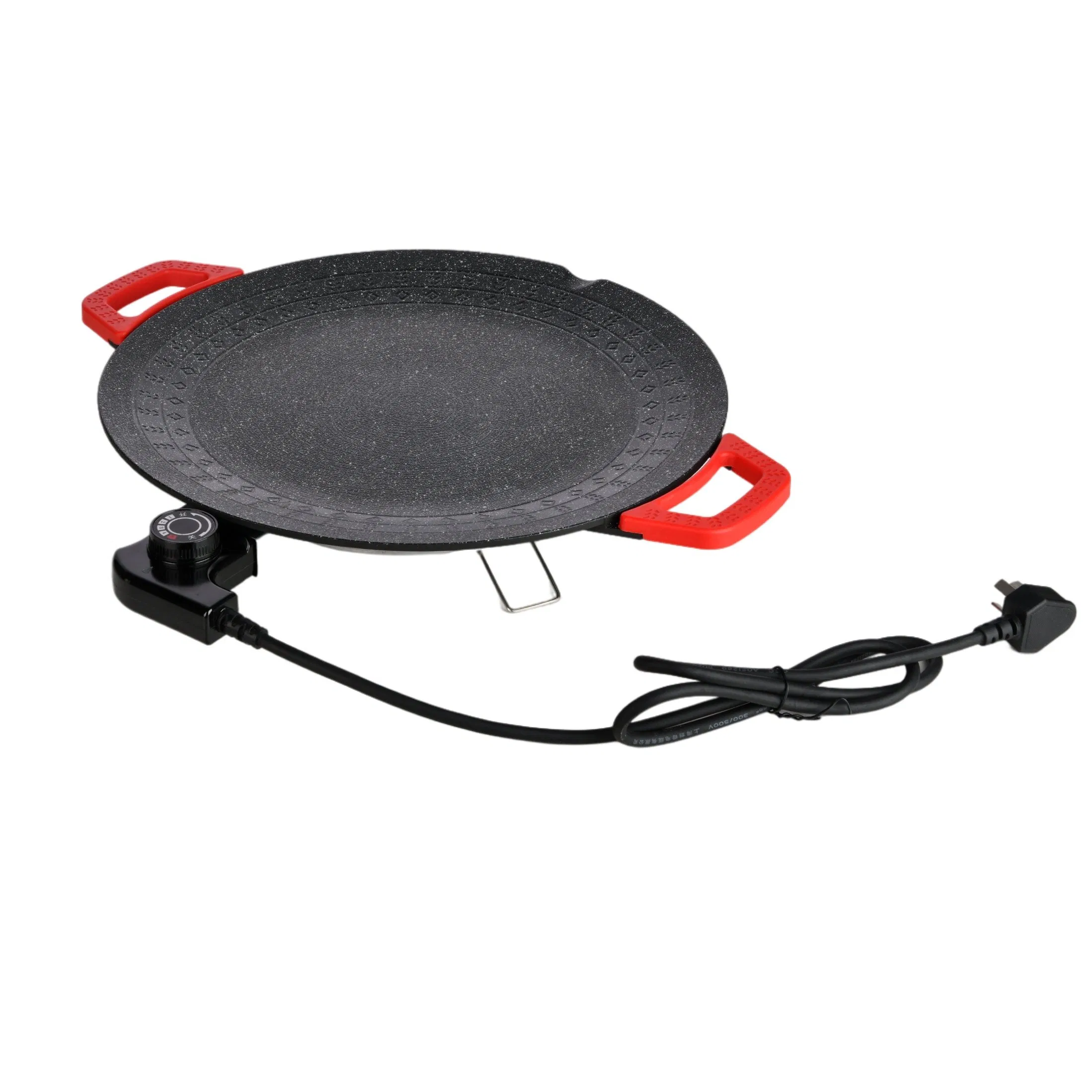 Electric Grill with Non-Stick Coating Fast Heating Temperature Control 36cm