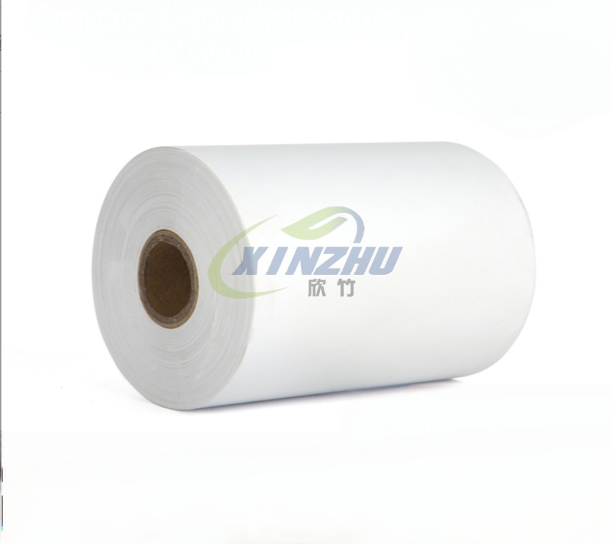Self-Adhesive Jumbo Roll Tire Glue Adhesive Top Thermal Paper Material