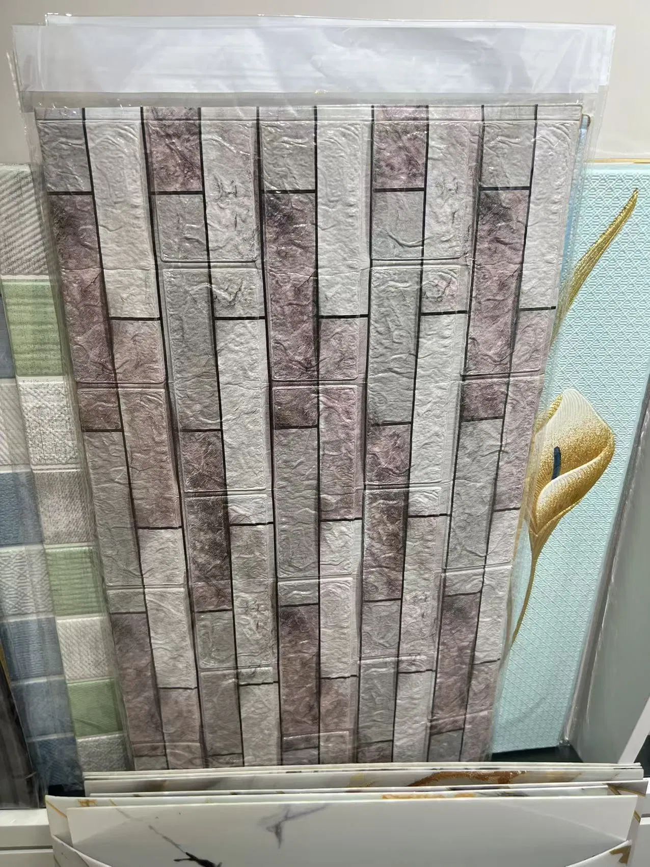 Hot Selling 3D Foam Wall Sticker Decoration for Bedroom Living Room Interior Decor