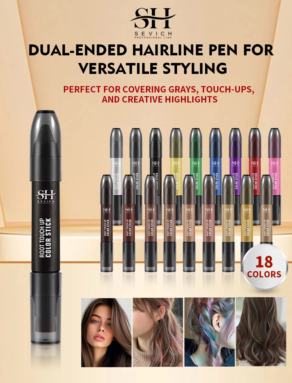 Hairline Touch-up Stick Hair Concealer