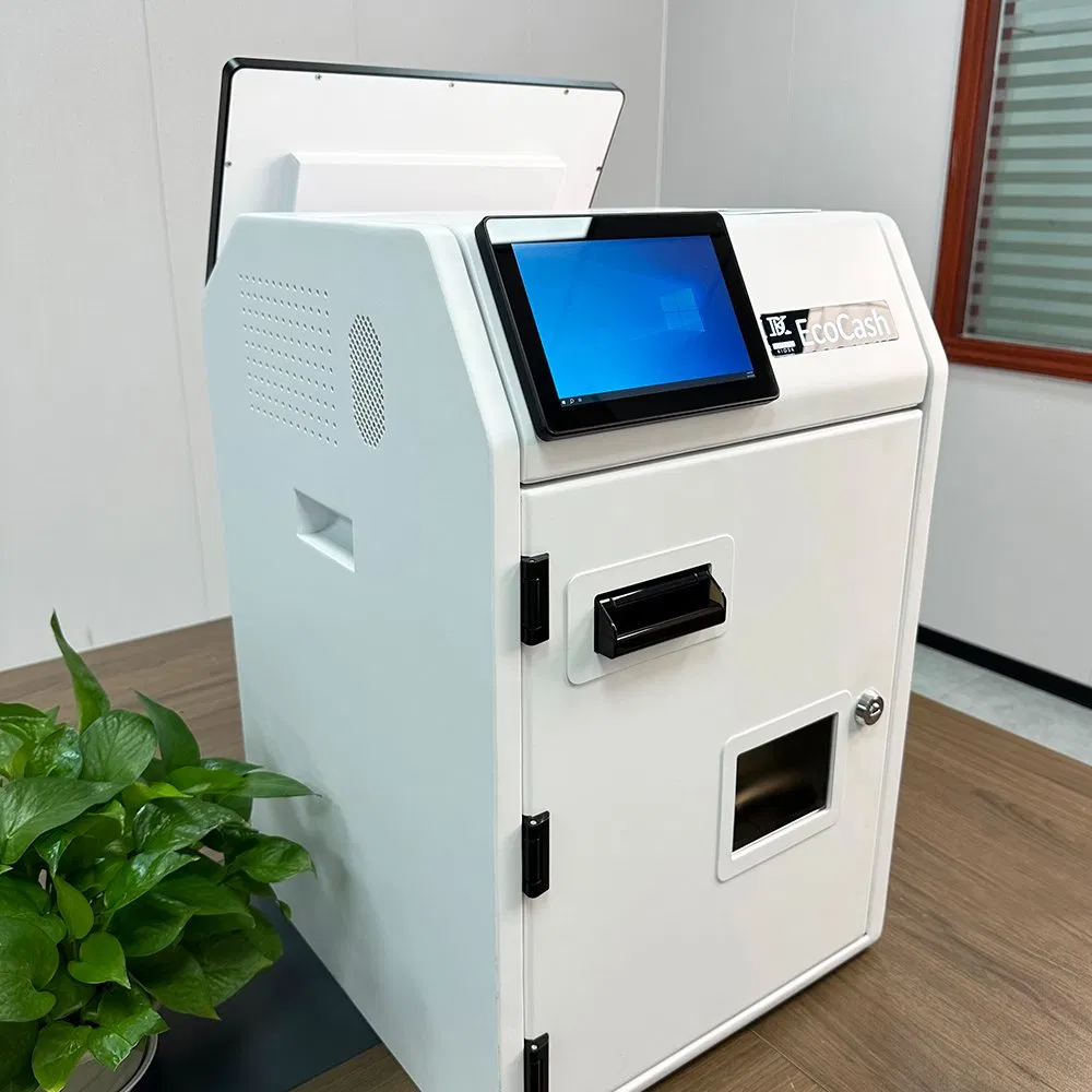 Ecocash Bills/Coins Accept and Change Smart Cash Machine Self Service Kiosks for Bakeries/Coffee/Cake Shops
