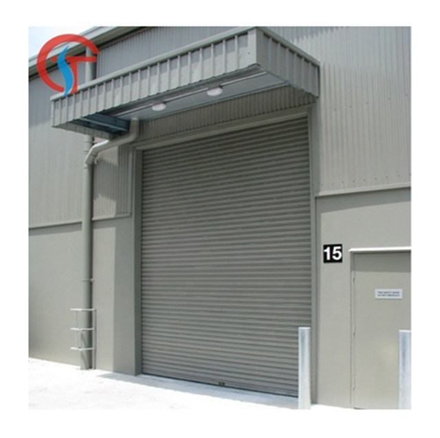 Рольставни стальные ветрозащитные для коммерции