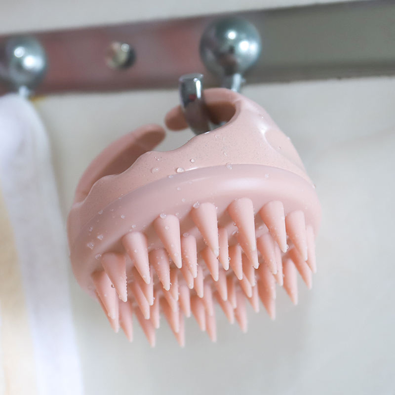 New Head Scrubber Hair Massager Shampoo Brush Scalp Brush Scalp Massager Silicone