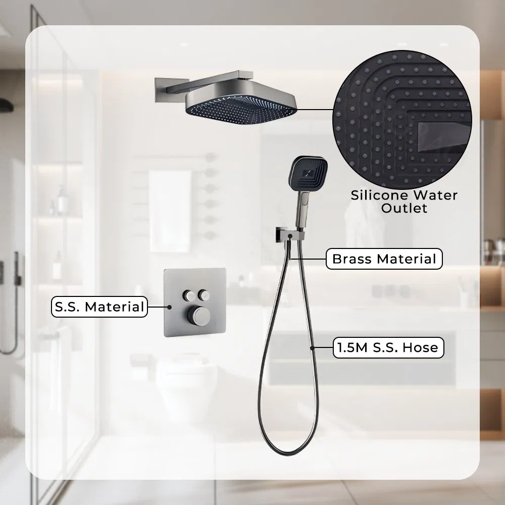 Термостатический смеситель для душа Luxurious Brass