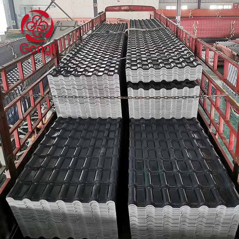 ПВХ черепица Colonial, кровельный лист 1050мм