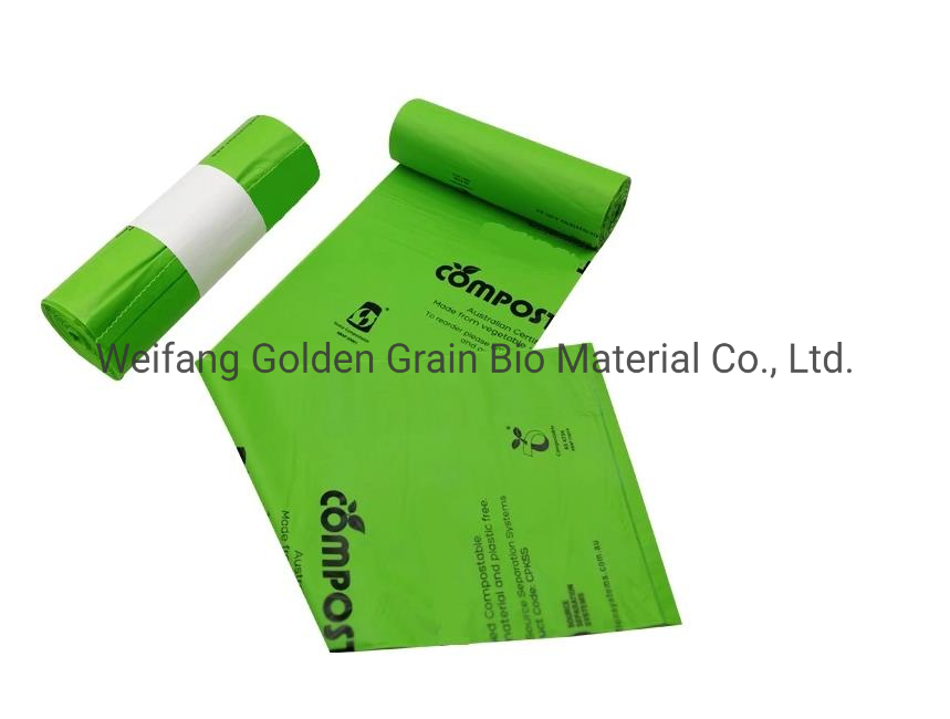 100% Biodegradable and Compostable Garbage Bags, Kitchen Waste Trash Bags & Bin Liners