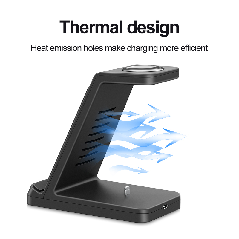 3in1 Wireless Charger Magnetic Wireless Charger for Phone Watch Wireless Charger