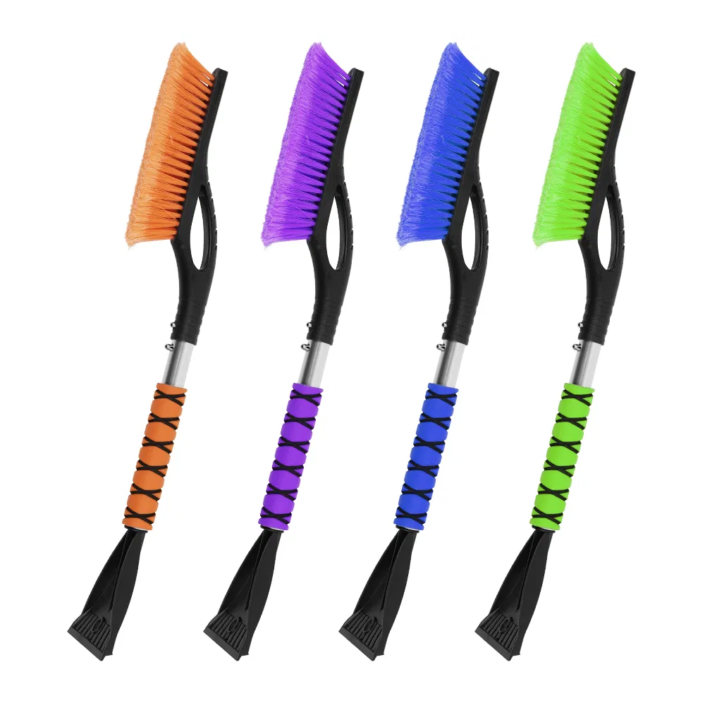 Snow Brush with Ice Scrapers for Car Windshield Window Ice and Snow Scraper with Ergonomic Foam Grip