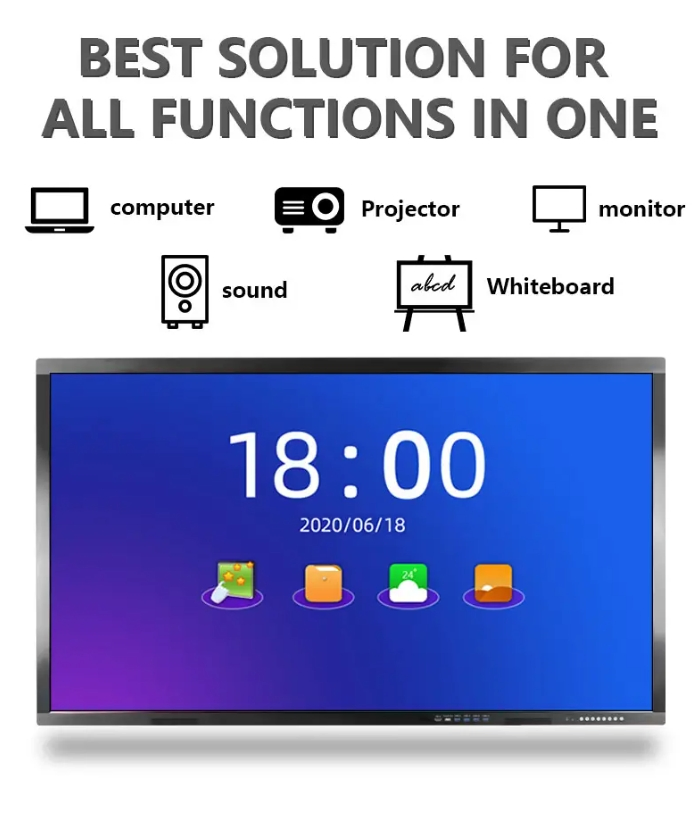 High Quality Wholesale LED Interactive Flat Panel Touch Screen Interactive Whiteboard