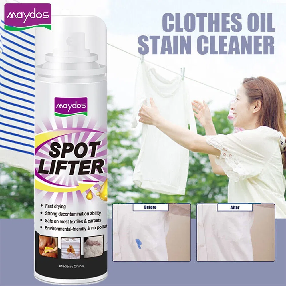 High Performance Fabric Cleaner Spray Stain Cleaning Laundry Decontamination Can Spray 450ml