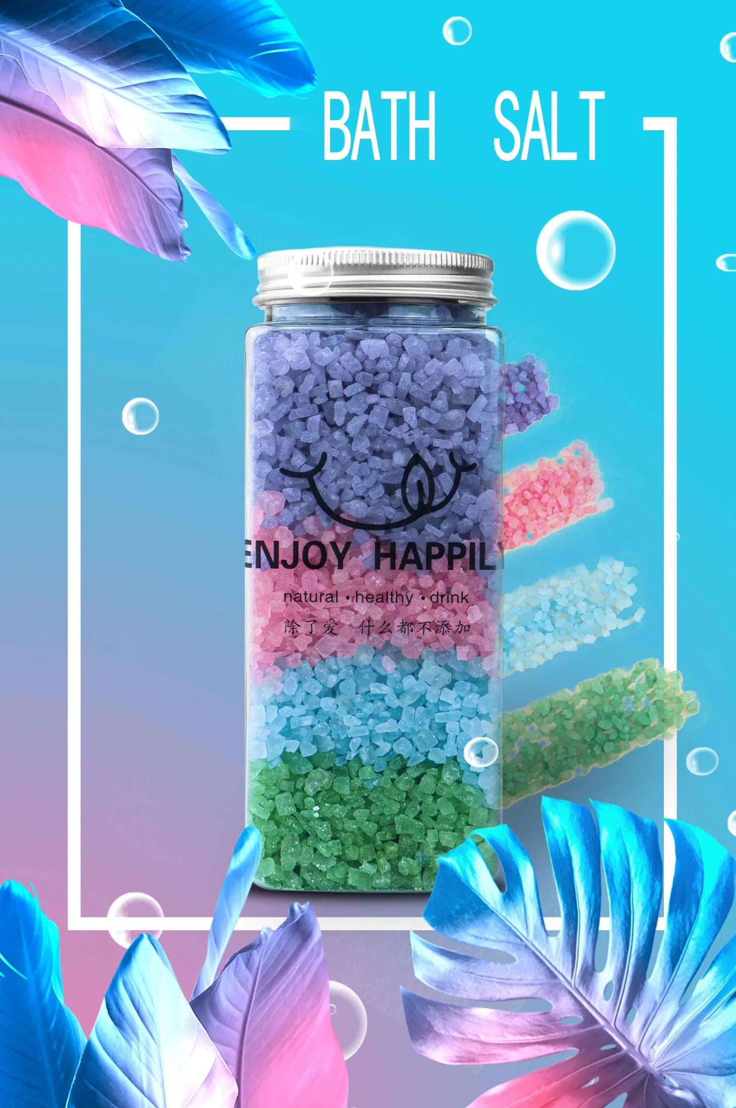 Premium Wholesale Essential Oil Bath Sea Salt From China Factory