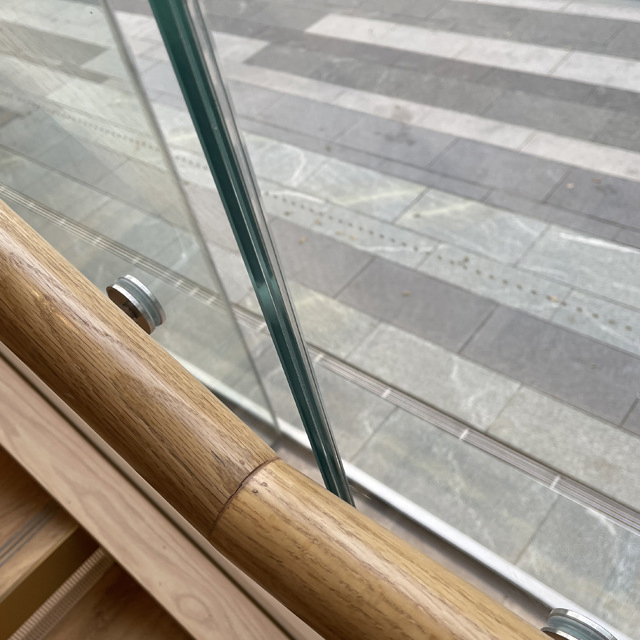 Premium Fireproof Laminated Glass Railing for Safety and Style