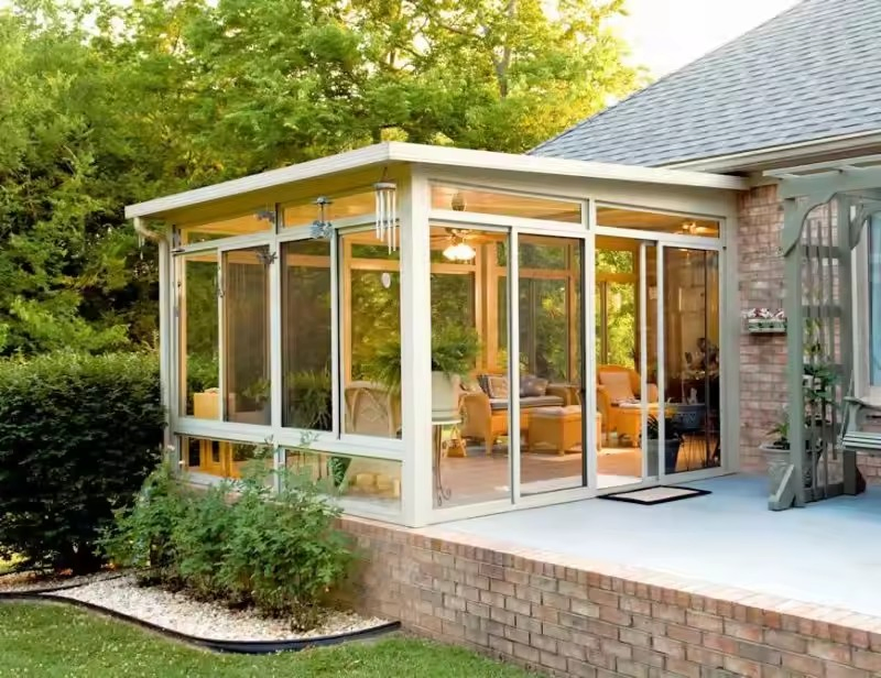 High Quality Prefab House Prefabricated Conservatory Modular Sunroom