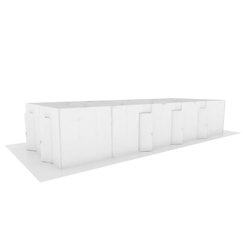 Portable Medical Isolation Booth for Patient Protection and Safety
