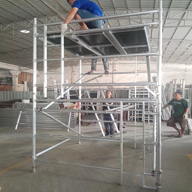 Dragonstage Aluminium Scaffolding Customized Movable Scaffold for Construction