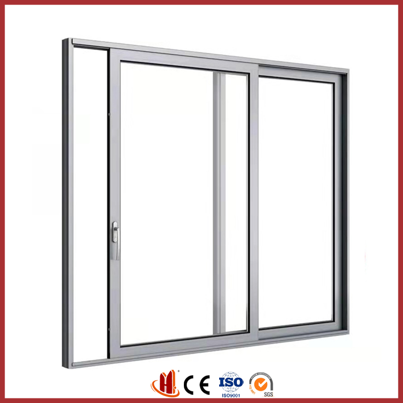 Factory Customized Balcony Bullet Proof Patio Large Aluminum System Sliding Glass Door