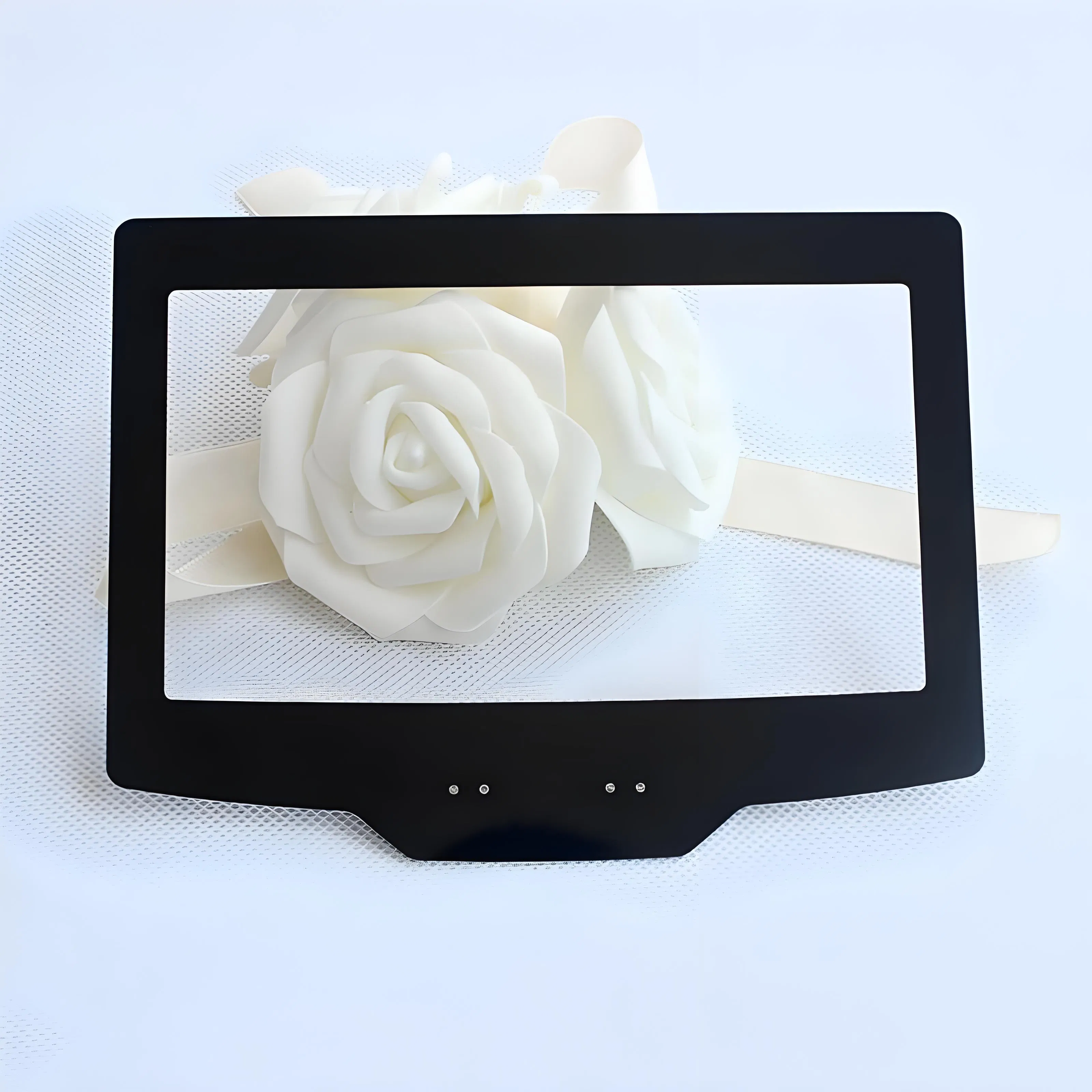 Decorative Frame Silk-Screen Printing Glass with Smooth Edges for Display Screens