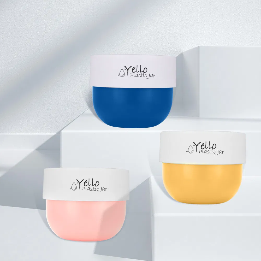 Customizable Plastic Cream Jars for Body Care Products