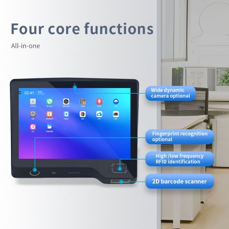 Capacitive Touch Screen Ultra-Wide Camera POS Terminal for Intelligent Management System