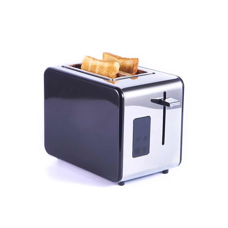Retro Fully Automatic Household Touch Screen Stainless Steel Breakfast Toaster