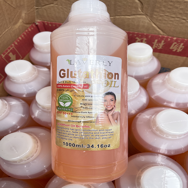 OEM 1000ml Gluta Whitening Oil High Quality Pure Essen Oil