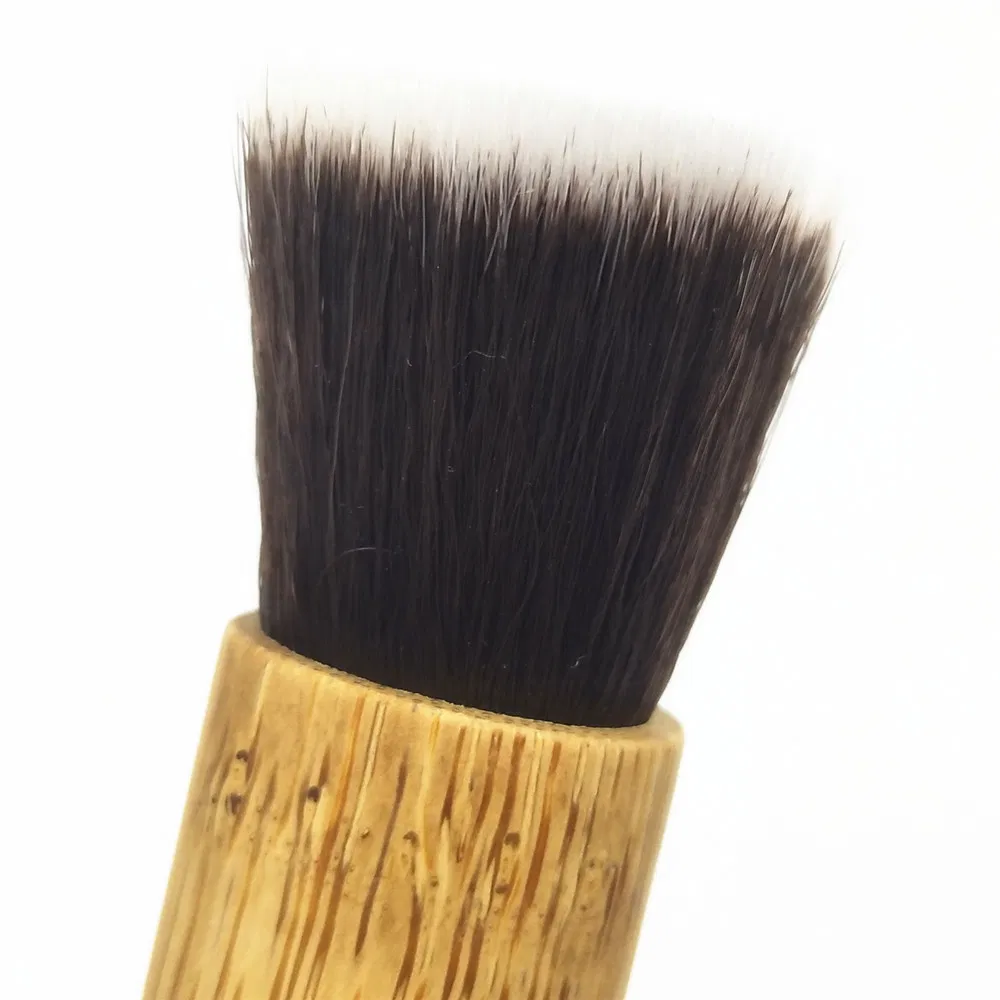11PCS Cosmetic Brush Set Bamboo Handle FSC Wood Makeup Brushes