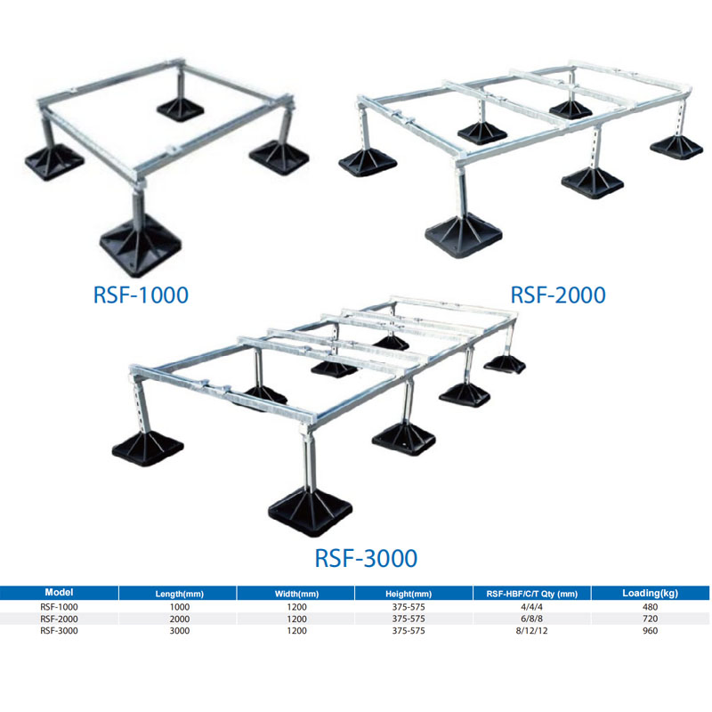 HVAC Part Rooftop Big Foot Multi Frame Stand Equipment Support Frame